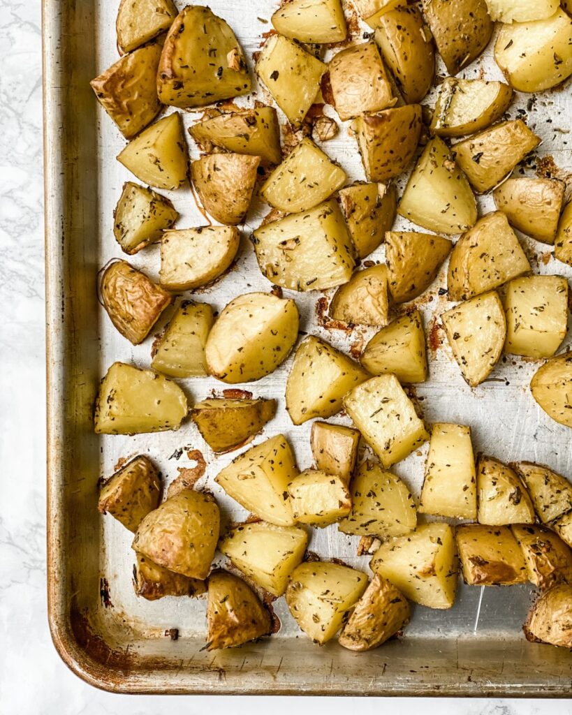 Italian Roasted Potatoes (Gluten Free) - Gluten Free Italian Eats