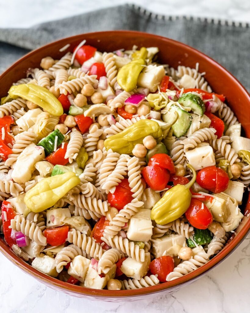 Pasta Salad With Italian Dressing (gluten Free) - Gluten Free Italian Eats