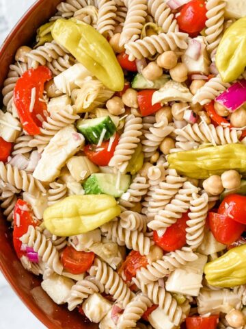 pasta salad with Italian dressing gluten free