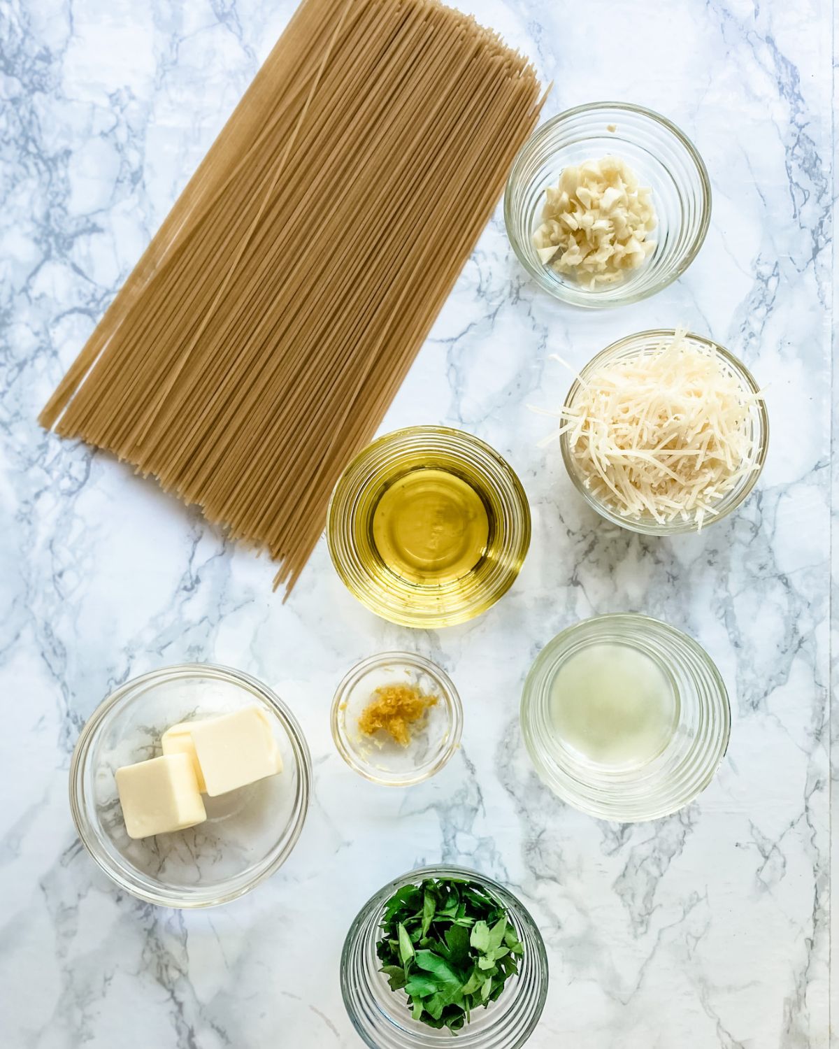 ingredients to make pasta limone