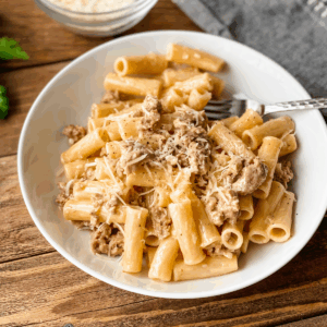 creamy sausage pasta